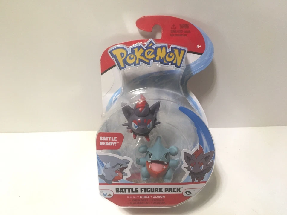 Nintendo Pokemon Pancham & Riolu Battle Figure Set Wicked Cool Toys