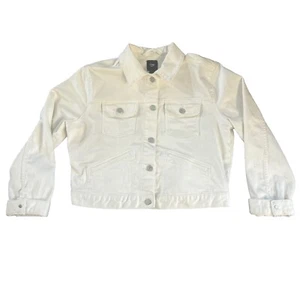Gapkids White Denim Jean Jacket -- Size XL Youth Girls - Picture 1 of 5