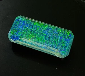 Multi- Color Monarch Opal Doublet 90.15 Ct Emerald Flawless A++ Loose Gemstone - Picture 1 of 9