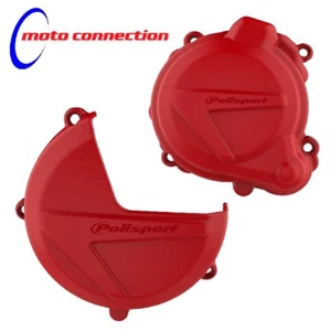 CUBIERTAS DE EMBRAGUE Y ENCENDIDO POLISPORT PROTECTORES ROJO para BETA X-TRAINER 2016-2017 - Imagen 1 de 3