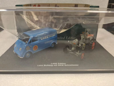 LANZ BULLDOG mit DKW Schnellaster  1/43 SCHUC0 02734 - Immagine 1 di 2