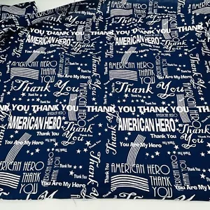 3+ Yards Stoff American Heroes von Karen Roti Stoff Arbeit Textilien - Bild 1 von 6