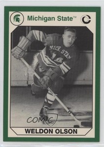 1990 Collegiate Collection Michigan State Spartans Weldon Olson #75