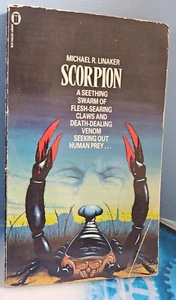 Scorpion. Michael R. Linaker. NEL Books, Vintage Horror 1980 - Picture 1 of 21