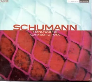 Neu: SCHUMANN, PIANO WORKS; KLARA WÜRTZ, 3 CD Set 2001, Arie van Beek - Bild 1 von 2