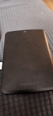 Toshiba External Hard Drive HDD 1TB  USB3 DTB310 - W/ Cable -see  Pics Readings - Image 1 of 4