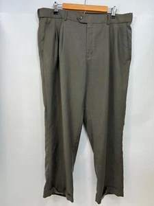 Stafford Travel Classic Fit Dress Pants Gray Mens Size 38x29 Sharkskin - Picture 1 of 11