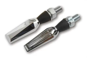 Intermitente LED HIGHSIDER FALCON, cromado, cristal transparente, par, homologado e - Imagen 1 de 3