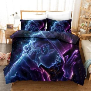 3D Michael Jackson Quilt Cover Set Duvet Cover Bedding Pillowcases - Picture 1 of 4