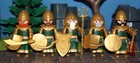 Playmobil Römer 5 x " Griechen Grün  "  4271 4273 4276  TOP  Zustand