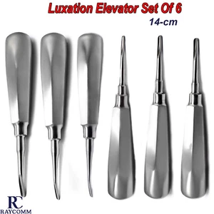 Instrumentos elevadores de raíces luxantes quirúrgicos de extracción dental - Imagen 1 de 5