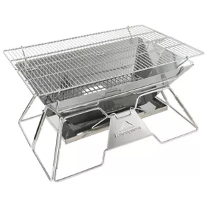 Outdoor BBQ Grill Oven Set BBQ Grill Small Barbecue Camping Burner Family Party - Picture 1 of 13