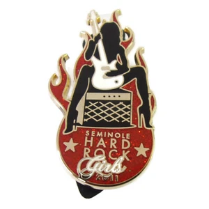 Hard Rock Cafe 2011 Seminole Hard Rock Girls Pin LE Seminole Tampa HRH&C - Bild 1 von 2