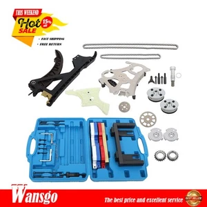 11417618943 Timing Chain Kit Camshaft Oil Pump Gears Tool For BMW 07-12 13 328i - Foto 1 di 19