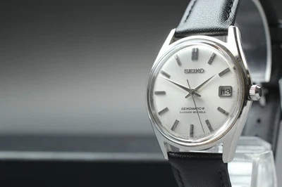 Vintage 1965 Seiko Seikomatic-R 8305-8010 Round 30J Automatic Mens Watch JAPAN - Image 1 of 4