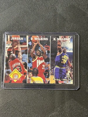 1993-94 Hoops 篮球 • 迈克尔·乔丹“联赛领袖”#283 • 芝加哥公牛队 — 第 1/4 张图片