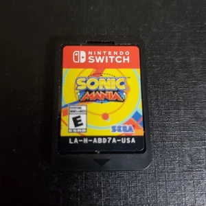 Sonic Mania Plus Nintendo Switch solo cartuccia gioco testata - Foto 1 di 2