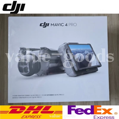 [NEW] DJI Mavic 4 Pro 512GB Creator Combo(DJI RC2 Pro2+3 Batteries) Camera Drone - Image 1 of 4