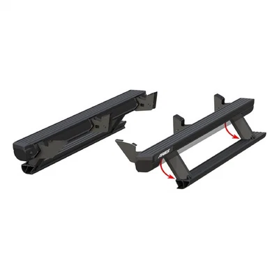 Aries 3047954 Actiontrac 69.6" Powered Running Boards for Toyota 4Runner Tacoma Foto 1 de 4