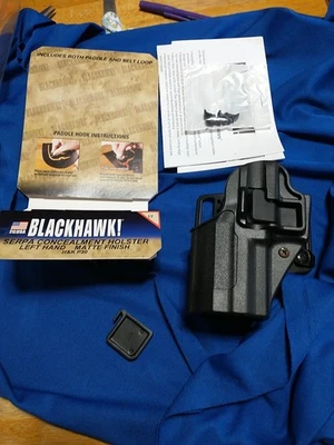 BLACKHAWK! SERPA CONCEALMENT HOLSTER H&K P30 LH MATTE H & K P30 BLACK 410517BK-L - Image 1 of 4