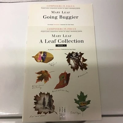 Composers in Focus Series Mary Leaf Piano Sheet Music Elementary FJH 2 Ct. - Image 1 of 4