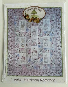 Trapunta/ricamo Heirloom Romance modello Crabapple Hill #237 borse vintage nuove con scatola - Foto 1 di 10