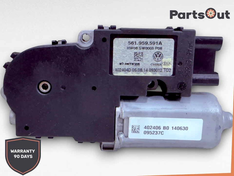 2013 Volkswagen Passat Sunroof Sunroof Panel Motor OEM - Image 1 of 4