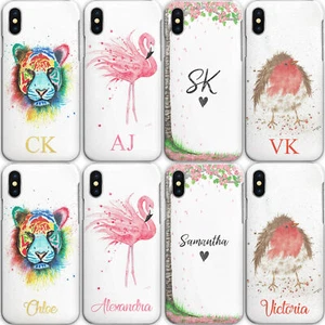 Personalised Phone Case;Flamingo Hard Cover For Xiaomi;Custom Initials/Name - Picture 1 of 19