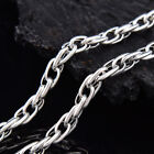 A26 Double Anchor Chain 0 9/32In Sterling Silver 925 Length 21 21/32In - 25