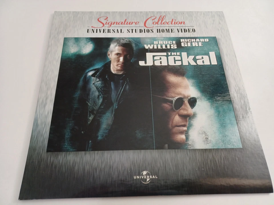 The Jackal - LaserDisc 2 Disc Set - Bruce Willis - 1998 Foto 1 de 2