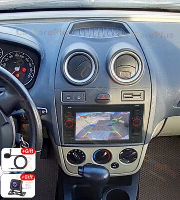 4+64G Android 13 Wireless Carplay Radio Stereo GPS For Ford Fiesta MK5 2006-2008 - Image 1 of 4