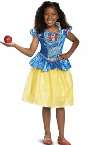 Disney Princess Snow White Classic Girl Costume Size Medium 7/8 USED - Picture 1 of 3