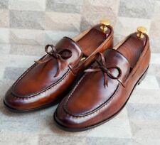 Custom-made loafers, Handmade leather loafers, Men's loafers, Leather slip-ons