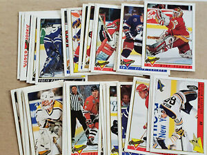 1993-94 TOPPS PREMIER HOCKEY CARDS YOU PICK UPDATED 6/14/22