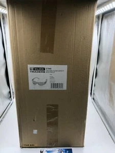 Paquete de 100 gafas de seguridad Click Traders Ancona especificaciones transparentes CTAS NUEVAS - Imagen 1 de 7