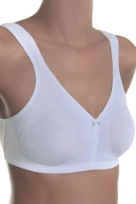 Sassa Soutien-gorge de Sport sans Armature Maintien léger 18020 Noir Blanc - Photo 1/2