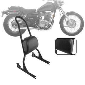 Backrest Sissy Bars Passenger Cushion Pad For Harley Softail 2006-up - Picture 1 of 12