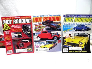 Vintage Lot Of Three  1986 "Popular Hot Rodding" Magazines - Picture 1 of 7