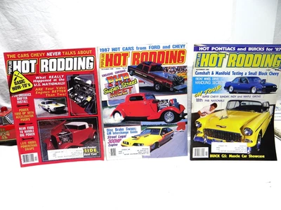 Vintage Lot Of Three  1986 "Popular Hot Rodding" Magazines - Image 1 of 4