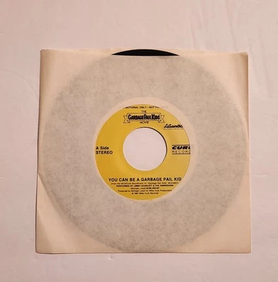 1987 Garbage Pails Kids Movie Promo 45 RPM 7" Vinyl Record Curb Records - Image 1 of 4