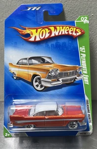 Hot Wheels Treasure Hunt Series '09 '57 Plymouth Fury Orange #44/190 - Picture 1 of 4