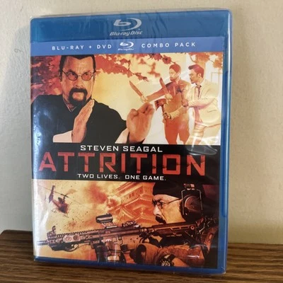 Attrition - Blu-ray/DVD - Steven Seagal - Rudy Youngblood - 2018 - Image 1 of 2