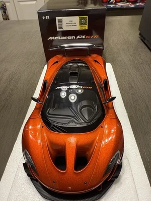 1/18 AUTOart Mclaren P1 GTR Volcano Naranja con caja Foto 1 de 4