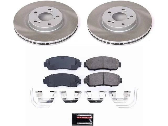 Kit de pastillas de freno delanteras y rotor para Honda Odyssey 2011-2014 2012 2013 SX184GH Foto 1 de 1
