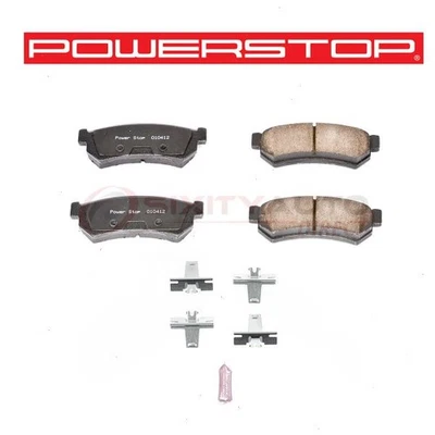 PowerStop Rear Disc Brake Pad & Hardware Kit for 2007-2008 Suzuki Forenza - ex Foto 1 de 4