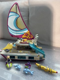 LEGO Friends: Sunshine Catamaran (41317), pre owned, manual included, no box