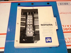 1995 1996 Hyundai Sonata Electrical/Wiring Diagrams Manual/ Original Equipment - Picture 1 of 3