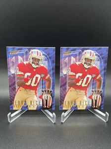1995 Fleer Ultra TD King #6 Jerry Rice 49'ers Lot of 2 - Bild 1 von 4