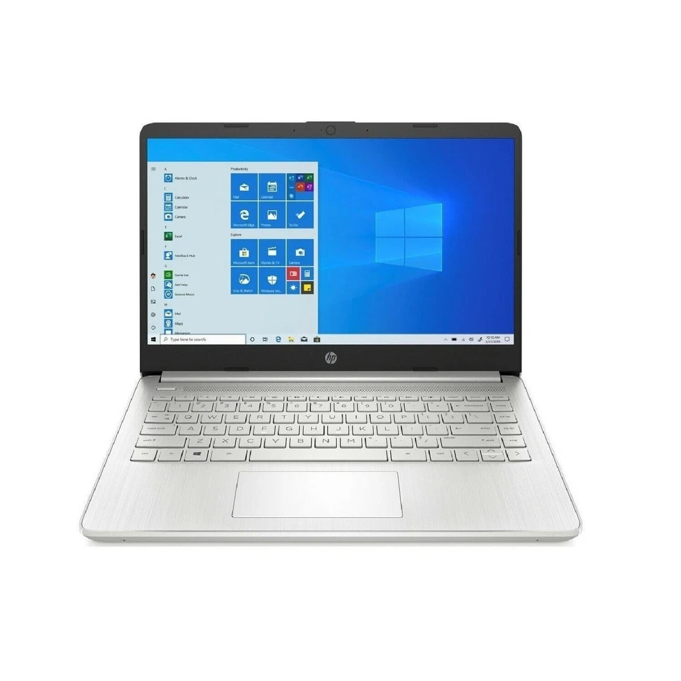 HP 14s-dq2502sa 14inch (128GB SSD, Intel Pentium 7505, 2.00GHz, 4GB) Laptop - Silver - A33Y0L7EAS