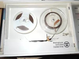 Vintage Westinghouse TE10C38B Transistor Spule 2 Spulen Tonbandgerät Teile Reparatur - Bild 1 von 10